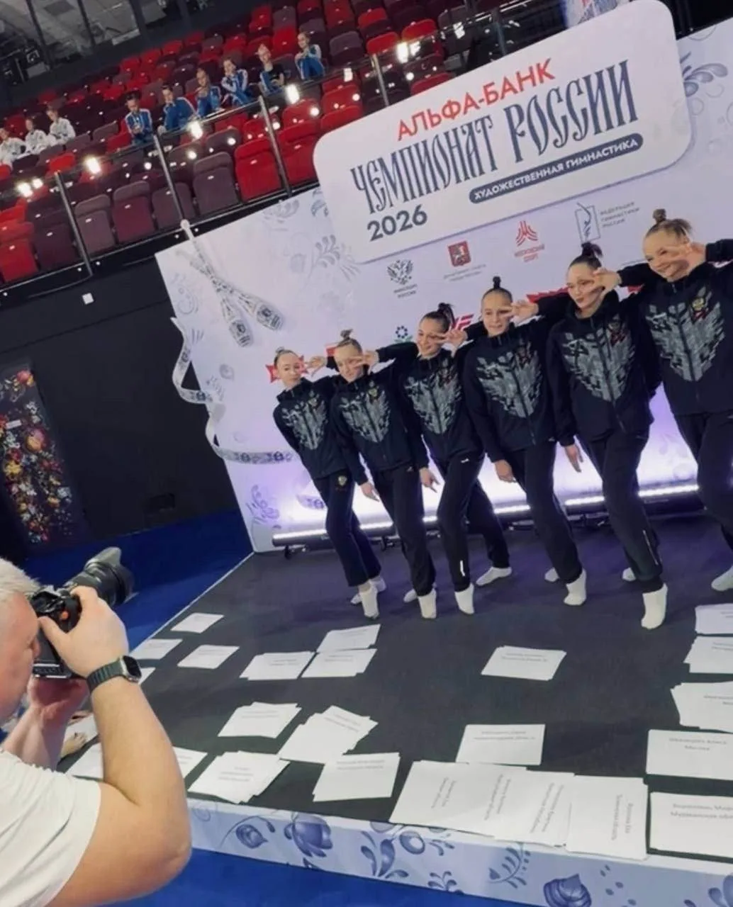 Ученица 10а Литвинова Мария на Чемпионате РОССИИ по художественной гимнастике!🔥  Дворец Винер. Москв