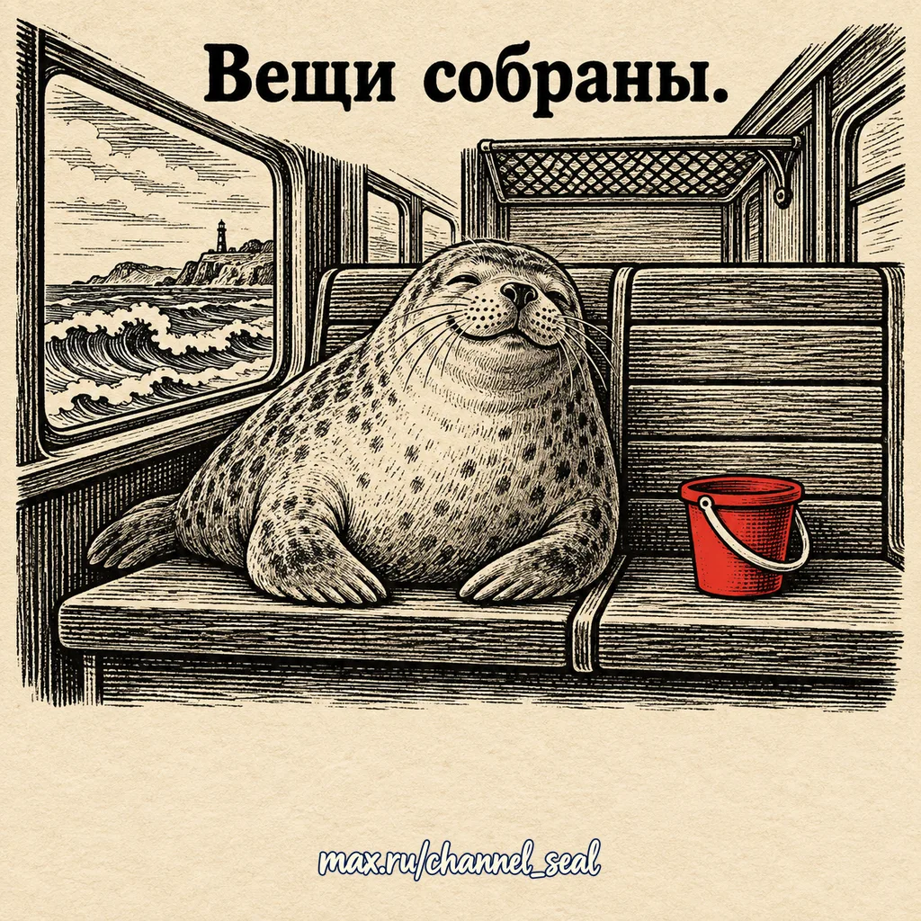 Вещи собраны.