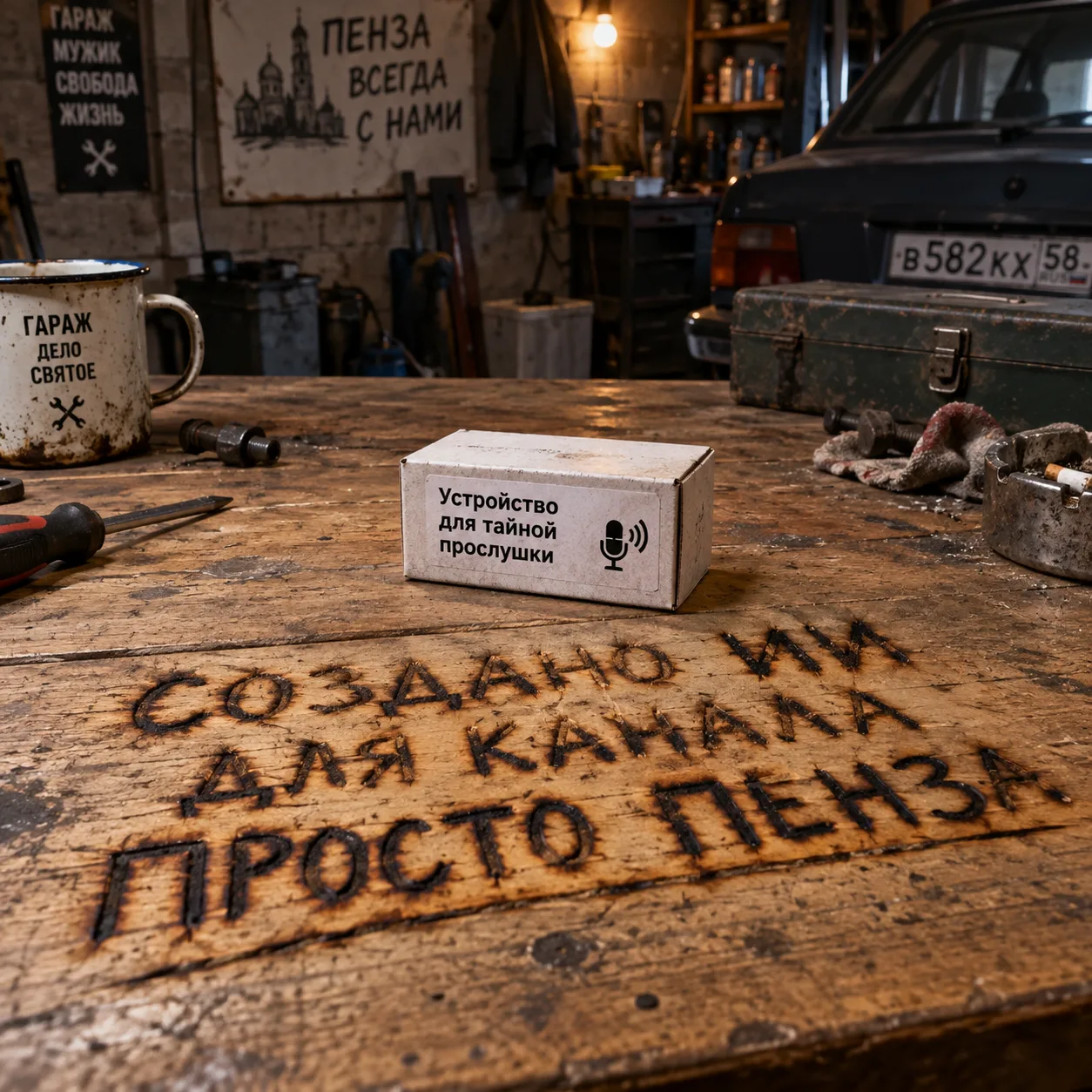 Хотел подслушать подчинённых: в Мокшанском районе раскрыли дело о тайной прослушке.