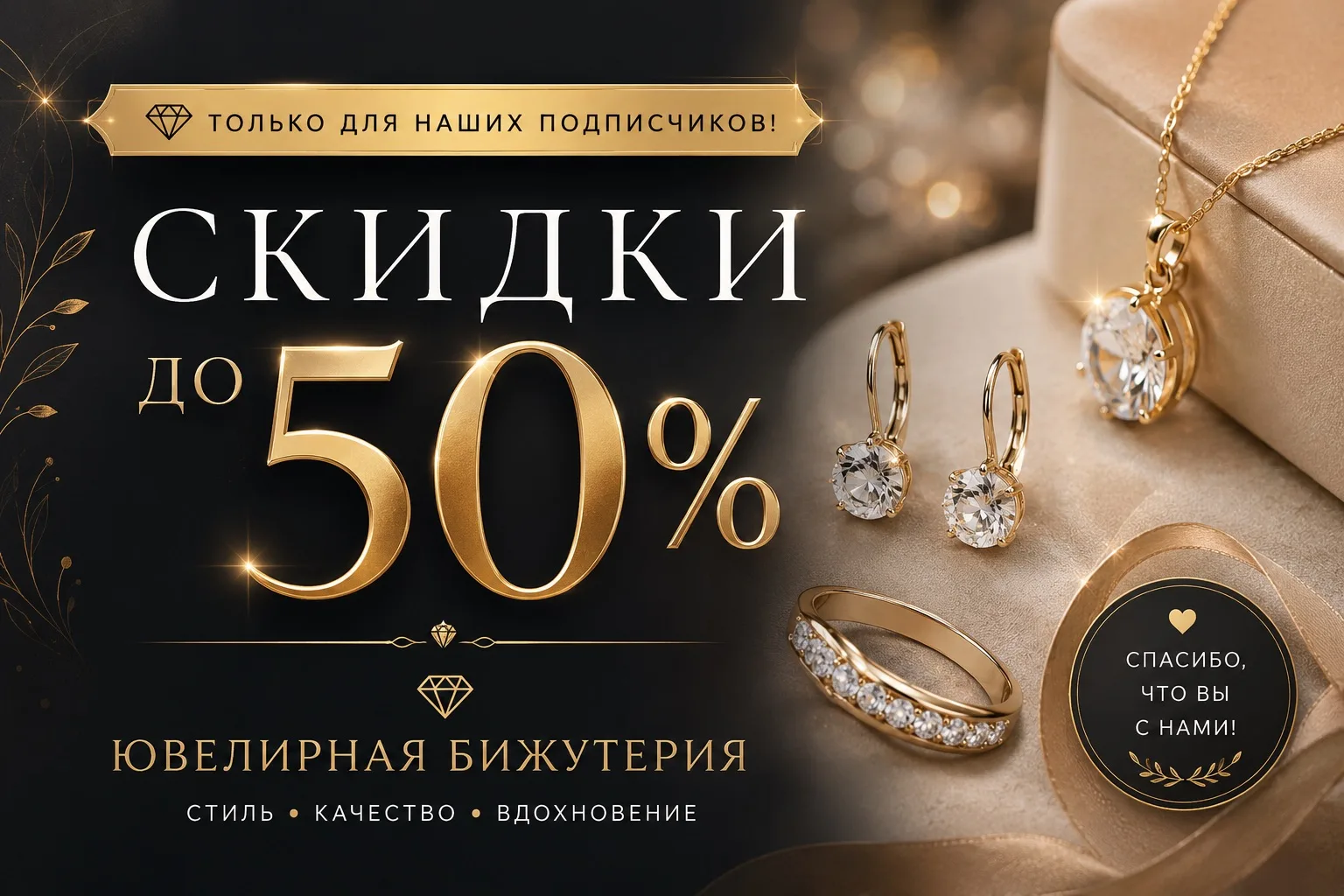 ✨ Только для наших подписчиков!