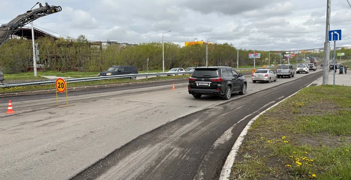 Дорожники на выезде из города пошли на опережение