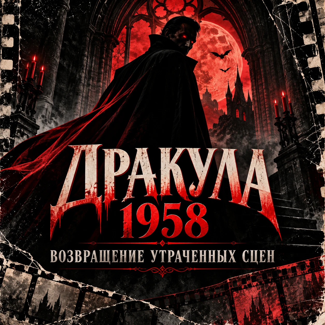 🧛 «ДРАКУЛА» (1958) ВОЗВРАЩАЕТСЯ: ВОССТАНОВИЛИ КАДРЫ, КОТОРЫЕ СЧИТАЛИСЬ ПОТЕРЯННЫМИ БОЛ...