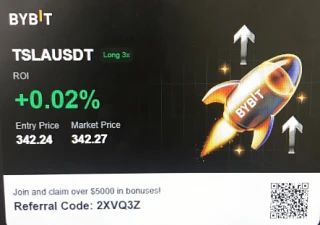 🚀 Купил зарубежную акцию Tesla в крипте.