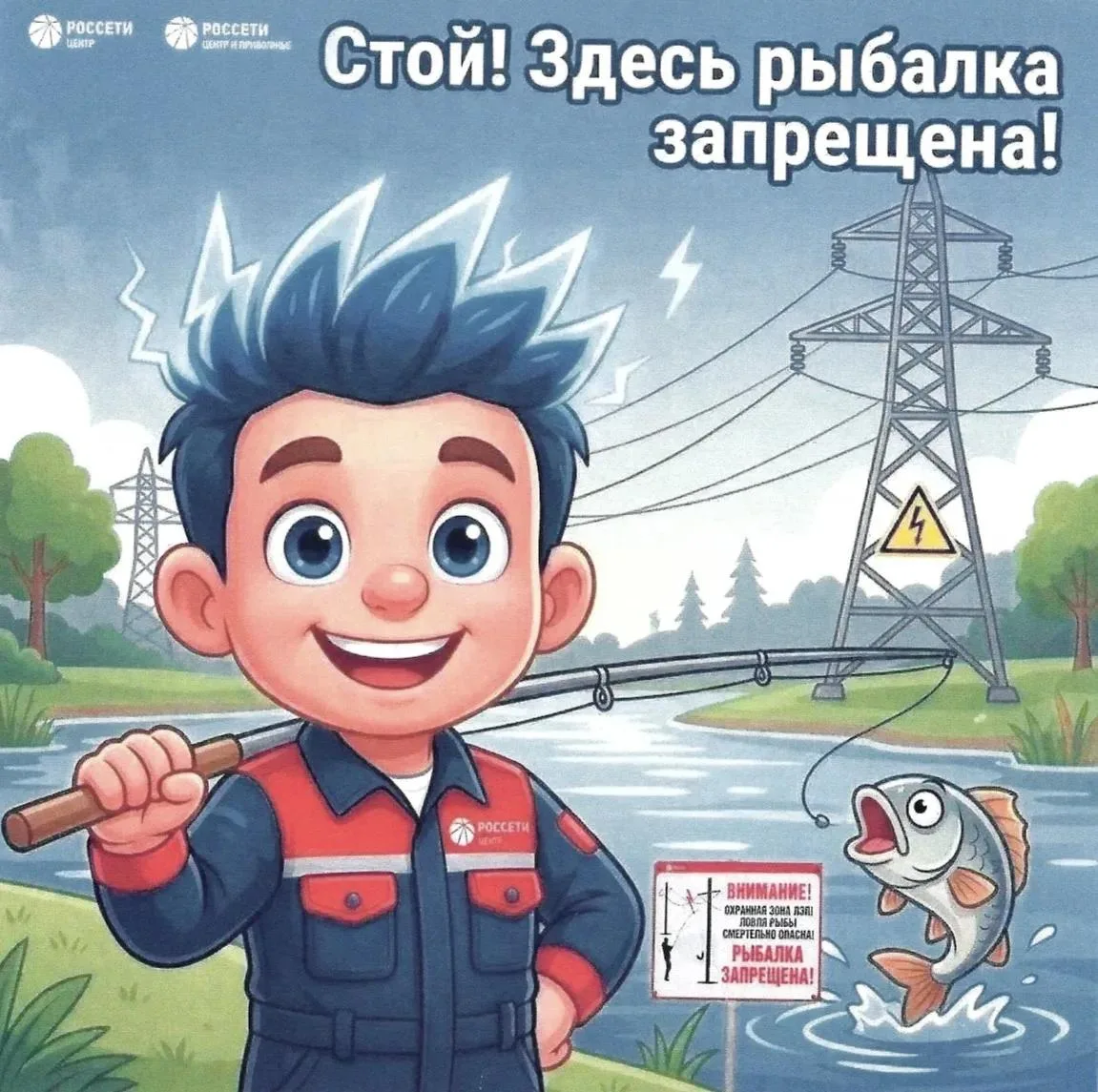 ⚡️Памятки по профилактике детского электротравматизма, рекомендуемые «ПAO Россети Центр и Приволжье»