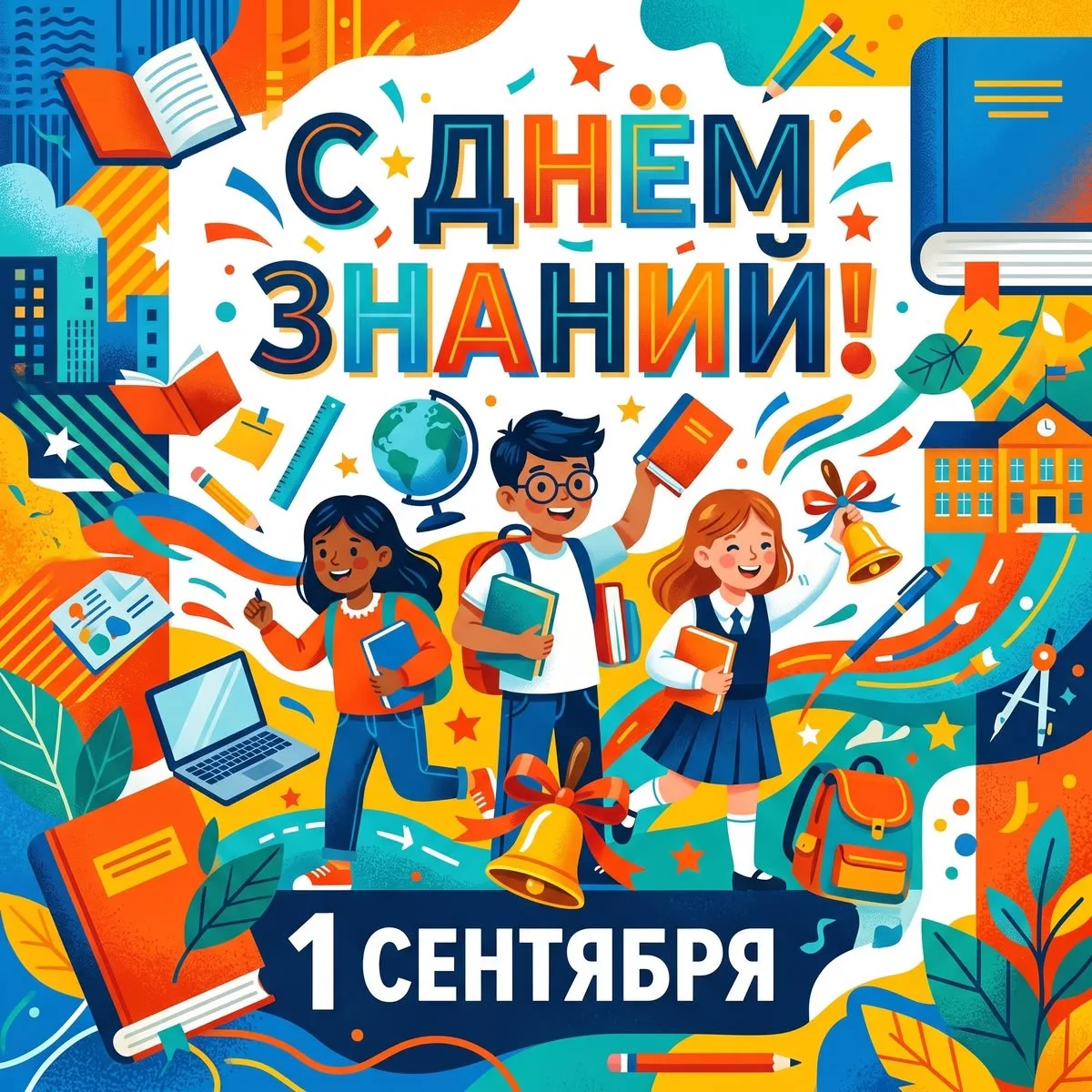 🎉 С Днём знаний, любимая школа № 9!