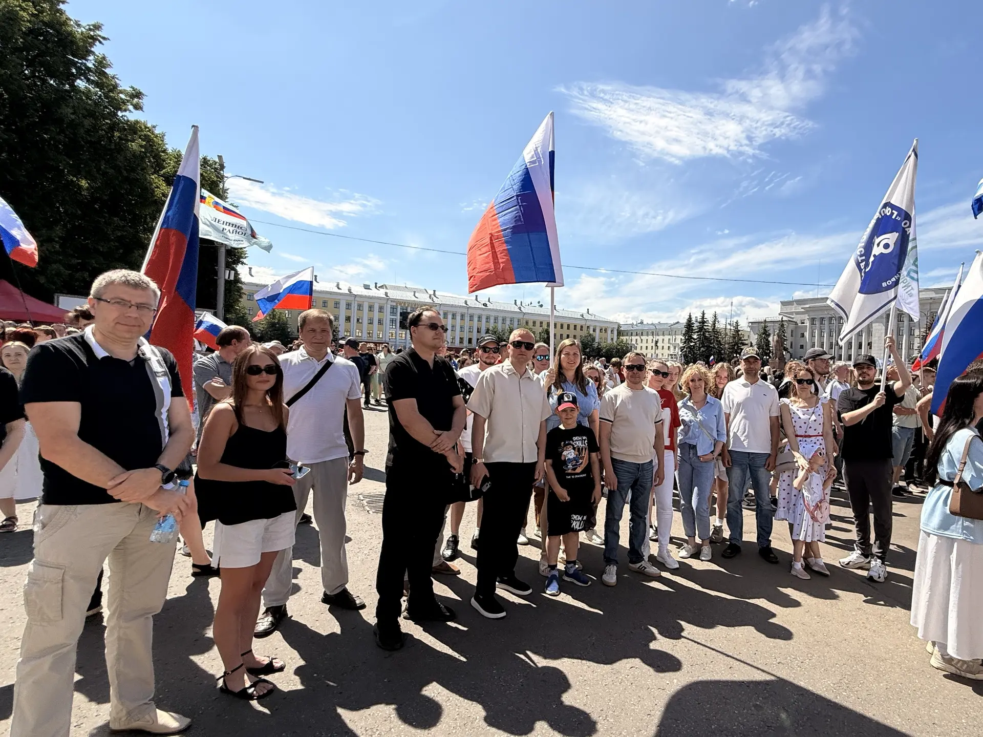 Команда АО «Гордормостстрой» приняла участие в торжественных мероприятиях, посвященных празднованию 