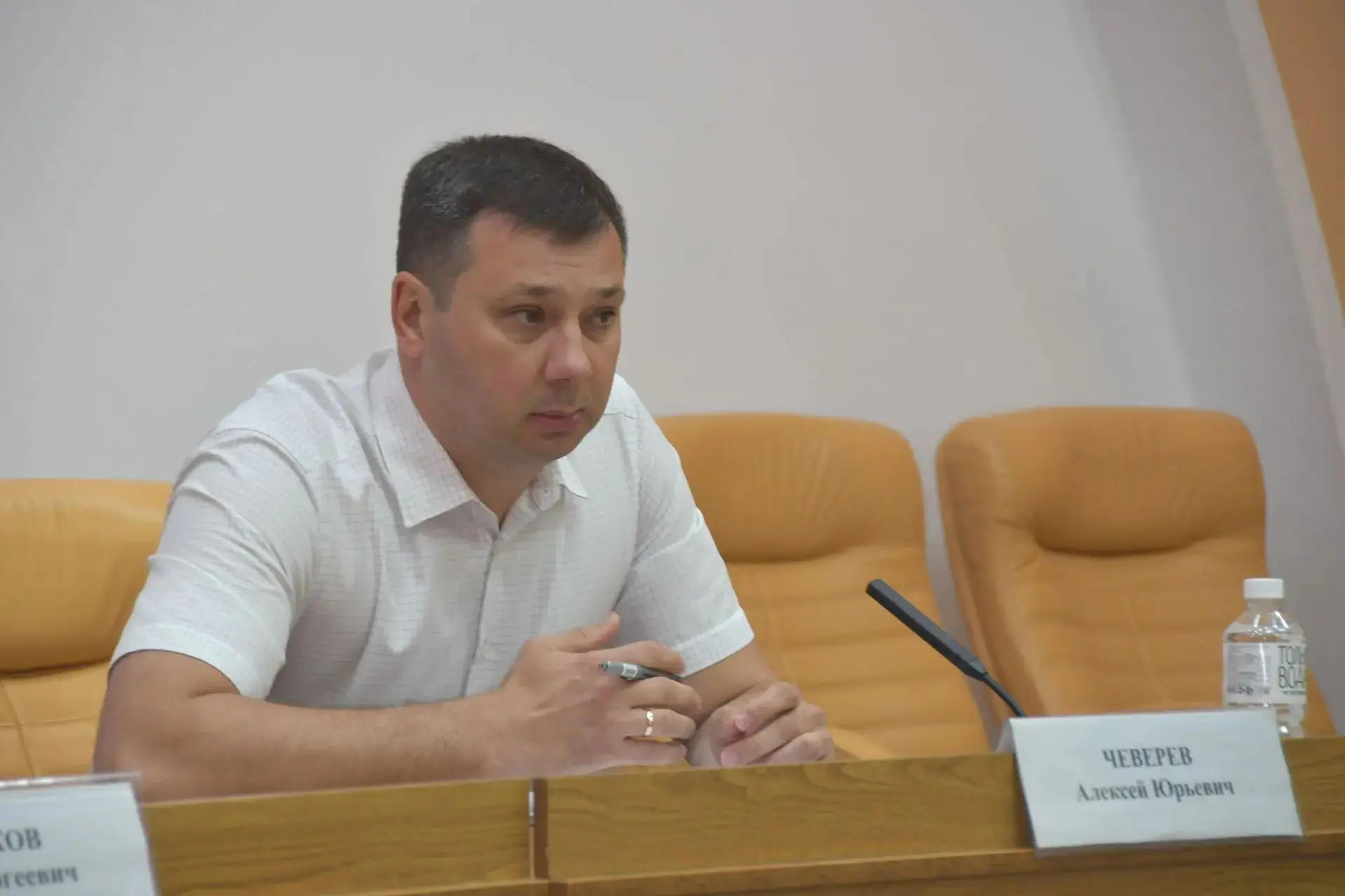 Принял участие в работе 14-й сессии Совета муниципального образования Северский район.

В ходе засед