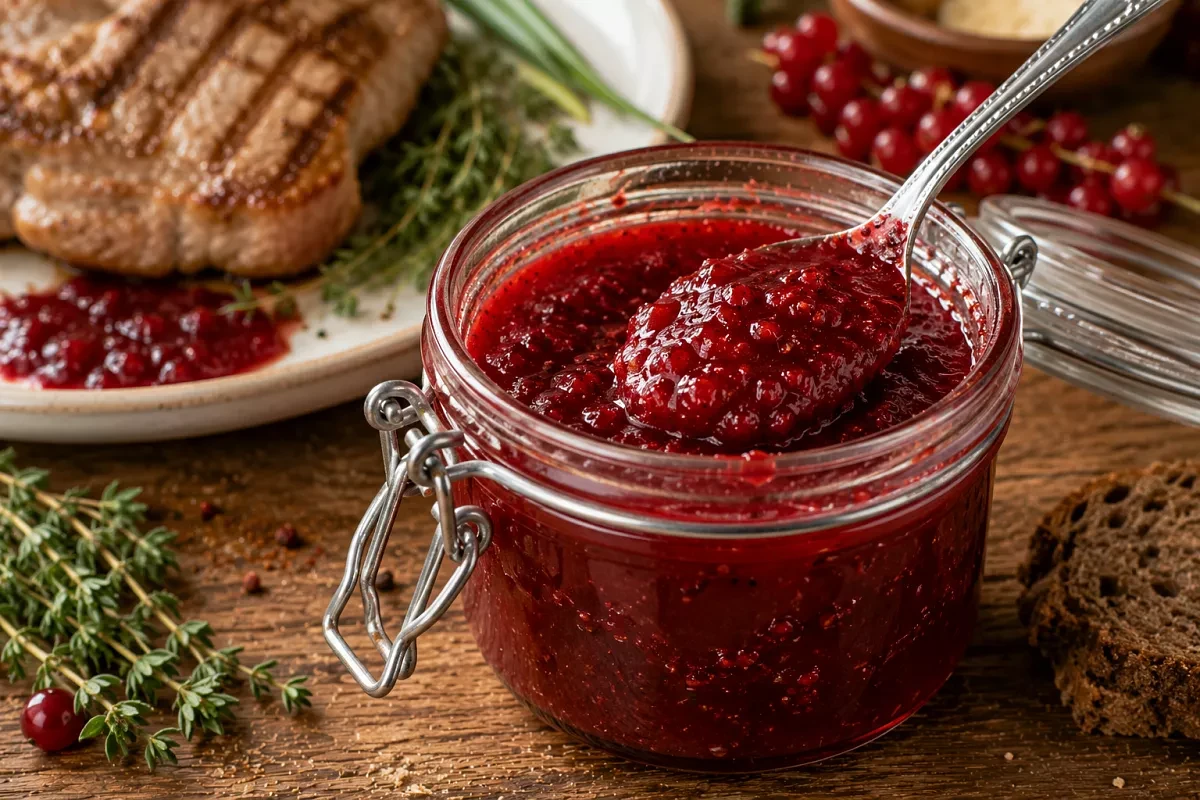 Густой соус из красной смородины к мясу и рыбе: ягодная кислинка и кисло-сладкий вкус

🔺 Промываем 