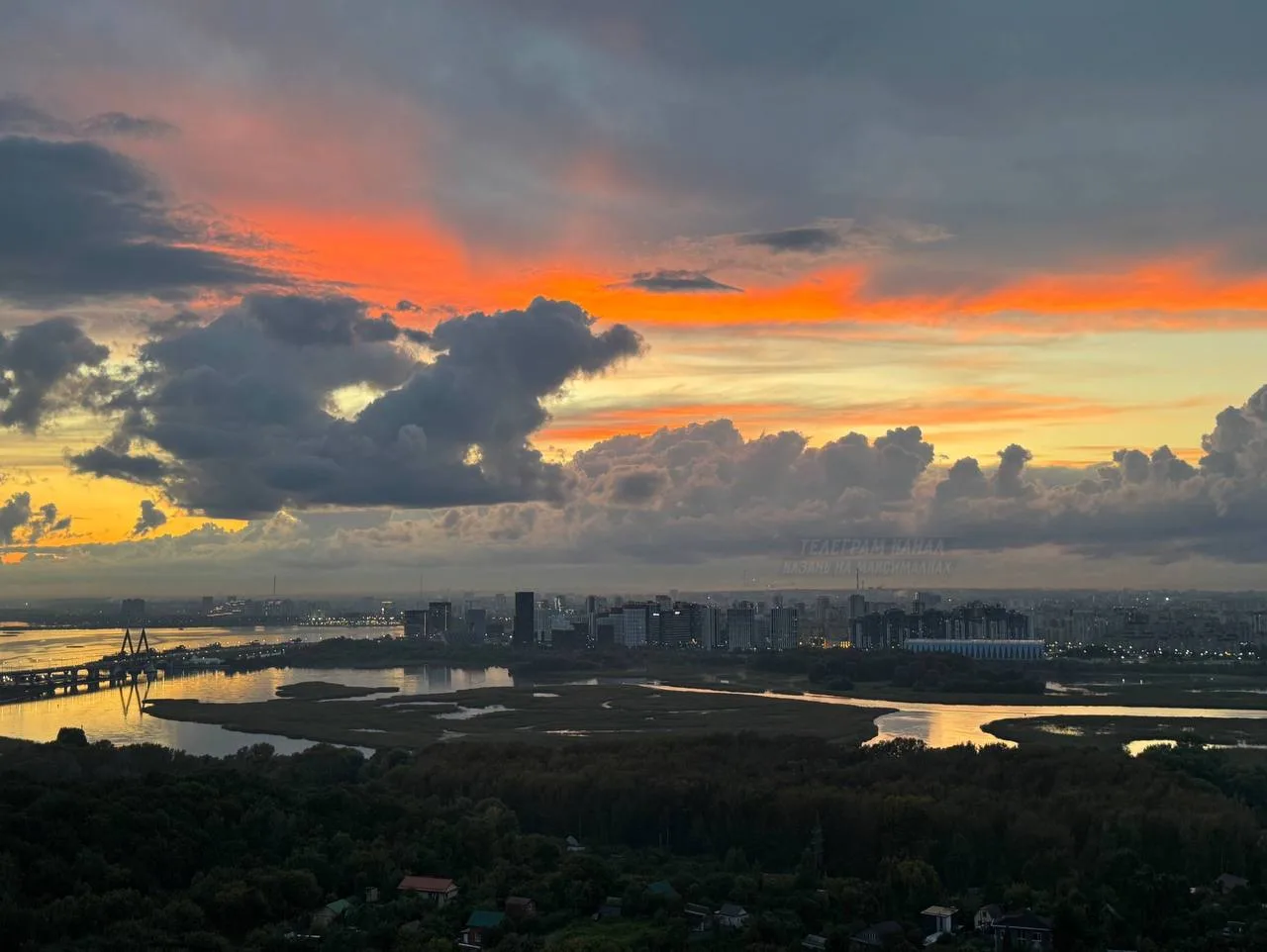🐱🌤️ Казань после непогоды преобразилась