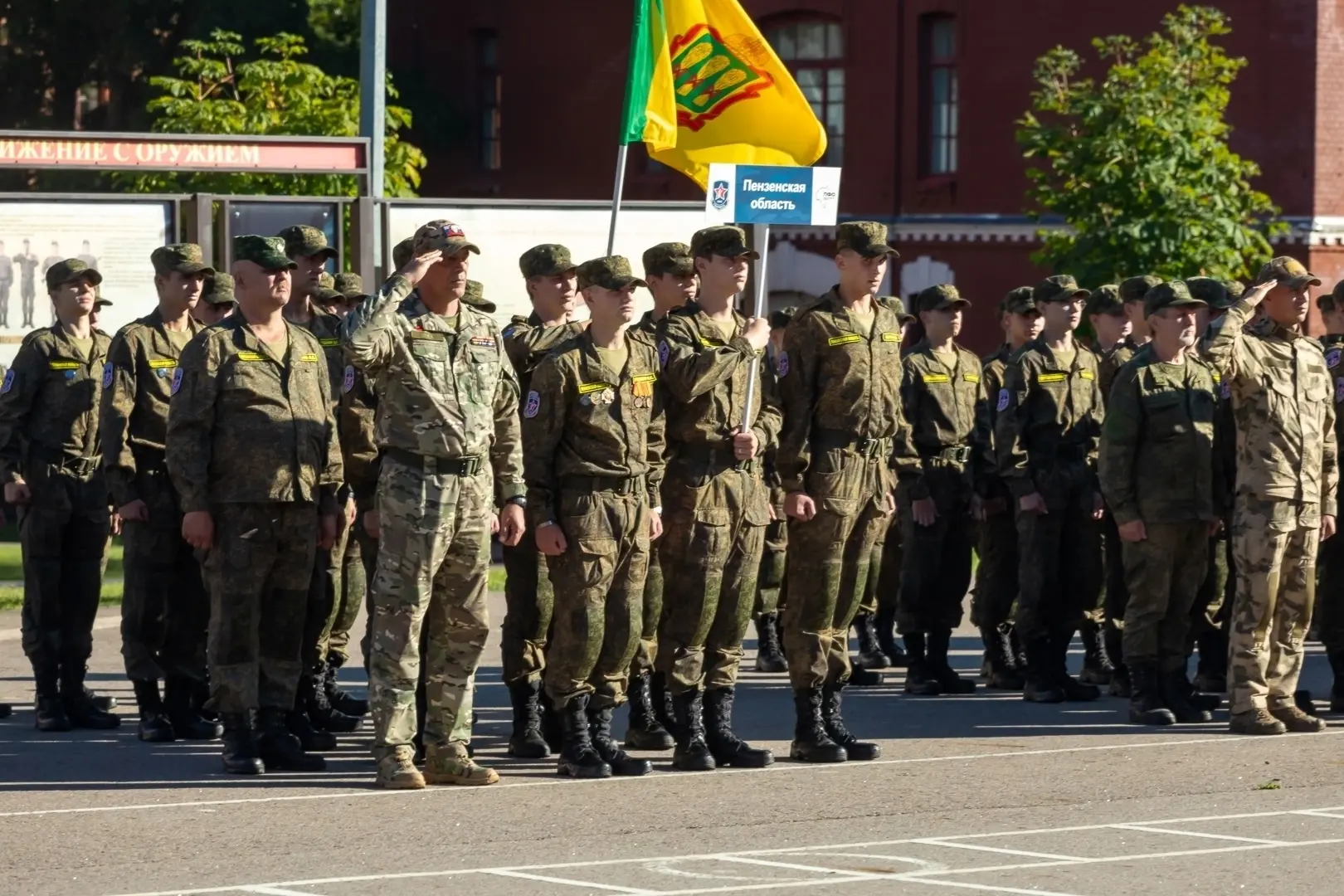 Ученик 11 б класса, Пегов Александр, принял участие в XII юнармейских сборах ПФО «Гвард...