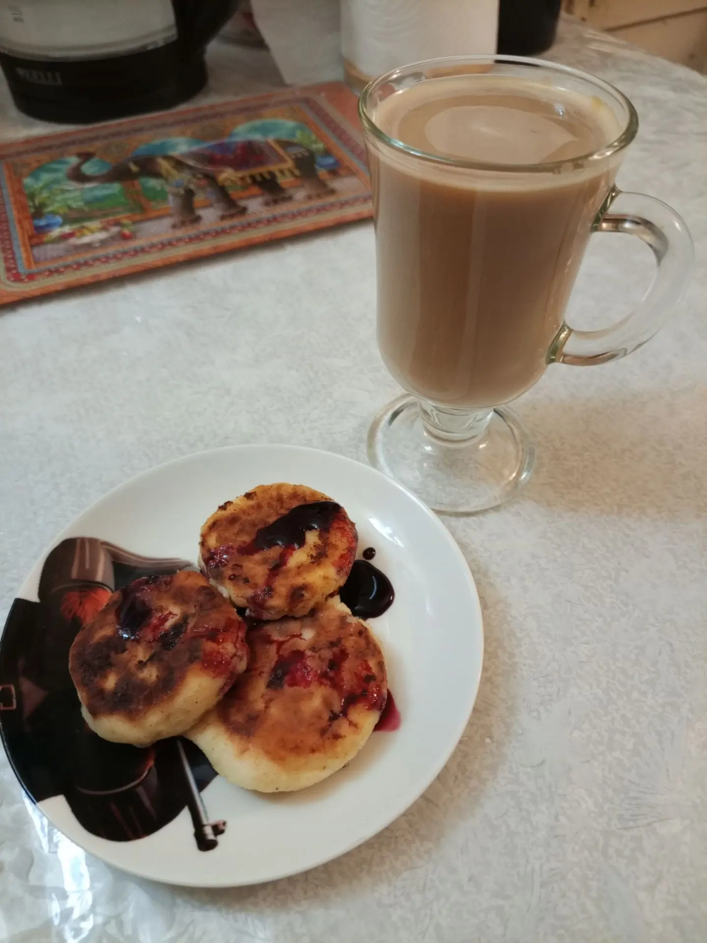Мой ранний завтрак сегодня , в 5:30.😀