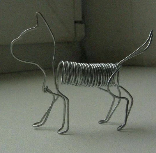 ✂️ Скульптуры из алюминиевой проволоки