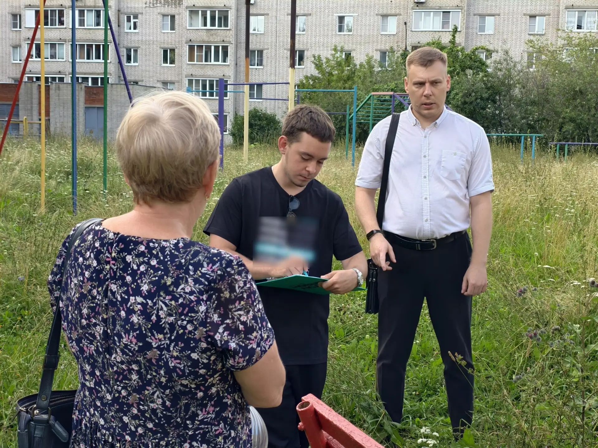 ВЫХОД В ОКРУГ. ВСТРЕЧА С ЖИТЕЛЯМИ