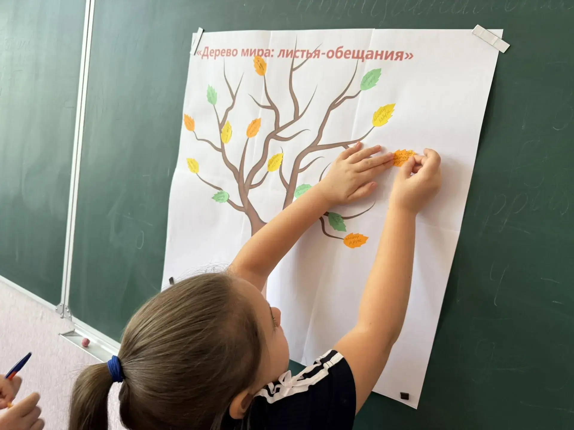 Классный час «Дерево мира: листья-обещания»🍁