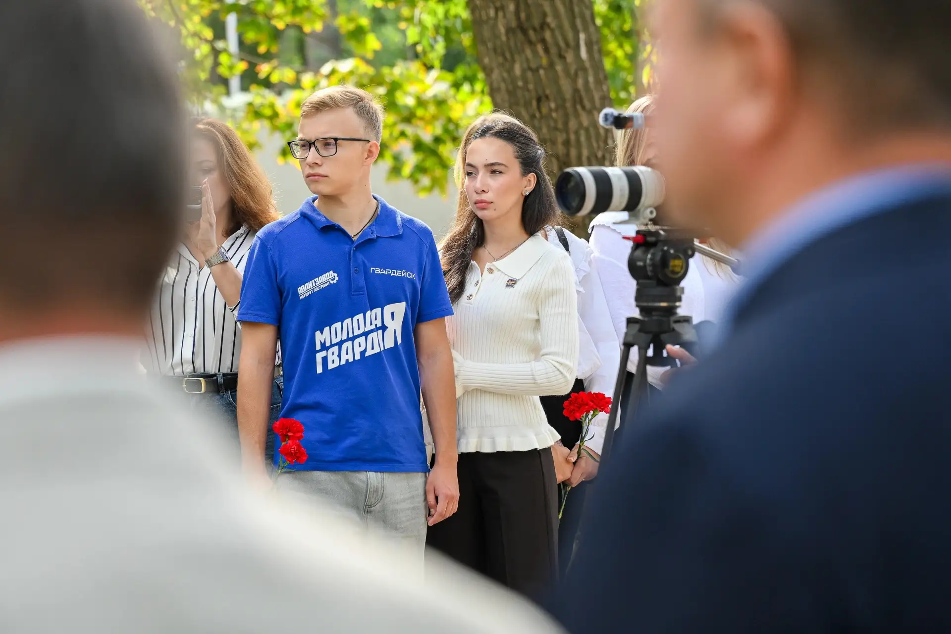 ⚡Воронеж помнит: студенты филиала на памятном мероприятии в честь Дня солидарности в бо...