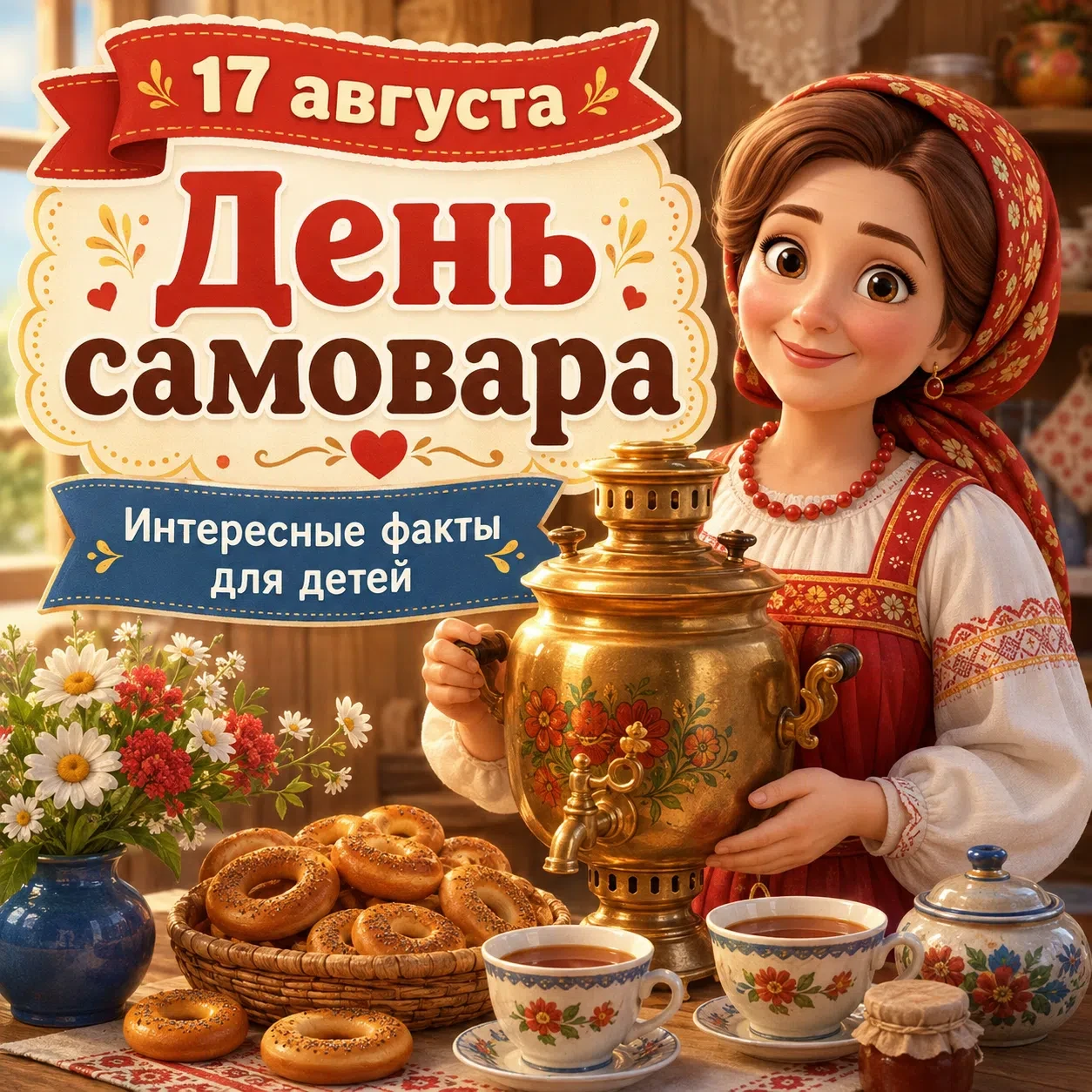 🫖 17 августа — День самовара!