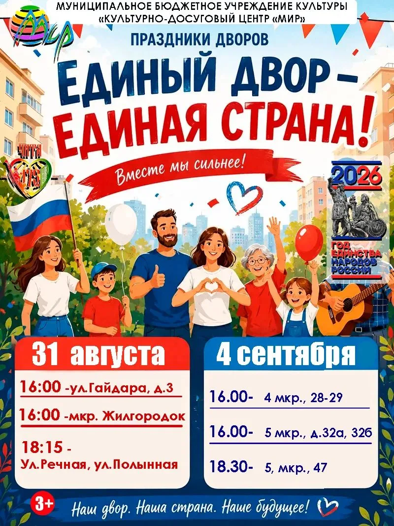🏡 ПРАЗДНИКИ ДВОРОВ ПРОДОЛЖАЮТСЯ! 🎉
