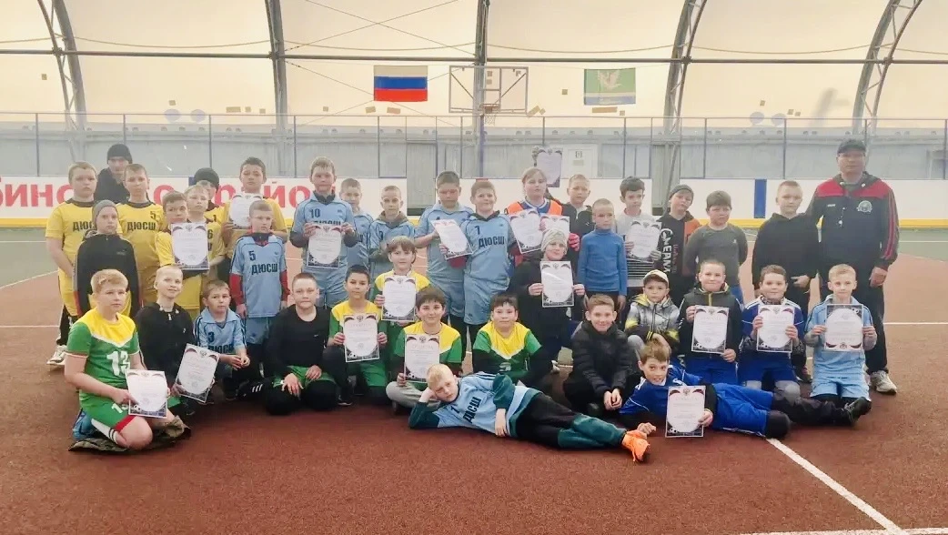 22 мая в СК «Арена спорт» прошли соревнования по мини-футболу среди воспитанников МБУ ДО «Убинская Д