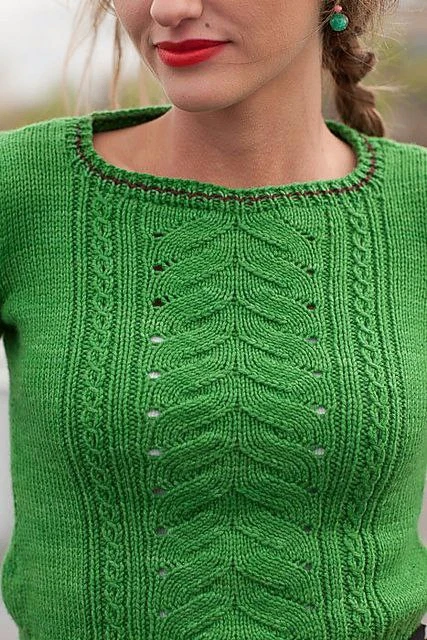 Идея центрального узора  🧶 Вязание на каждый день
