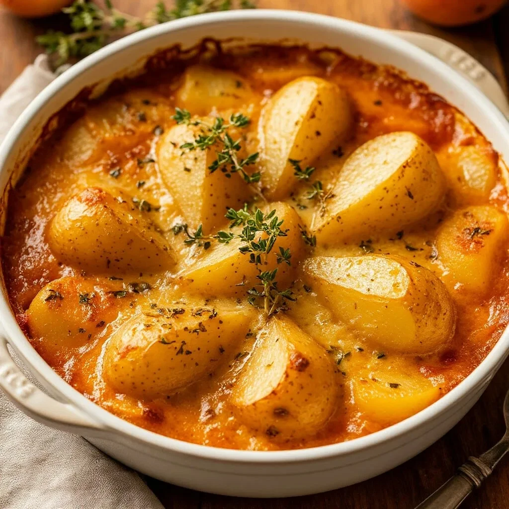 Необычное сочетание вкусов: готовим изысканную картофельную запеканку с грушами