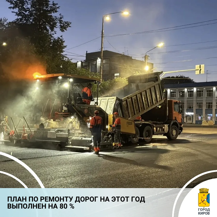 В этом году в областном центре будут отремонтированы почти 19 км дорог. Из них более 18 км – по наци