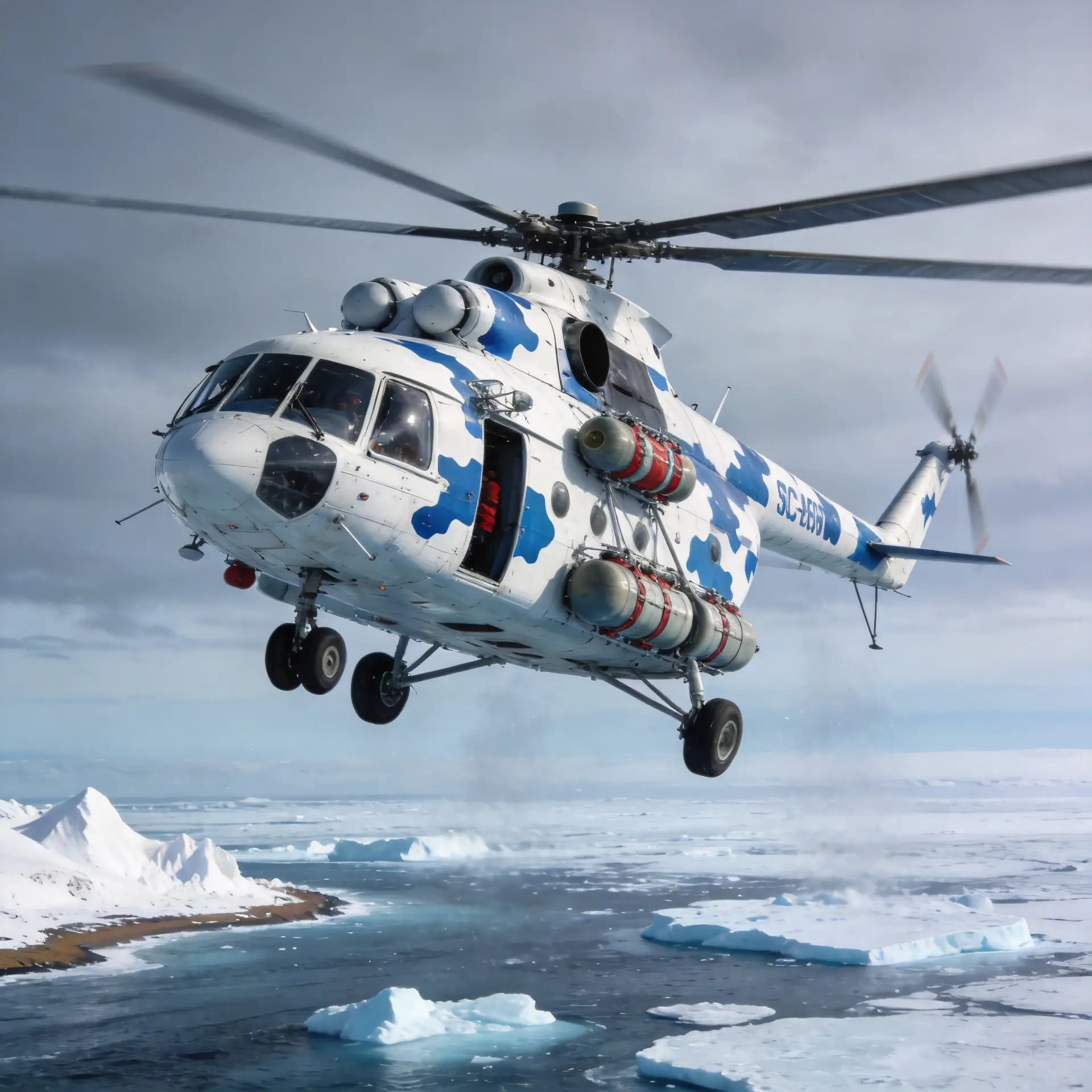 ✈️Ростех показал арктический Ми-38ПС с дальностью свыше 1500 км