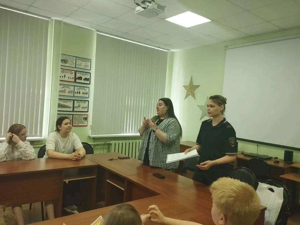 Нас посетила инспектор ОПДН ОМВД России по Железнодорожному району города Ульяновска ле...