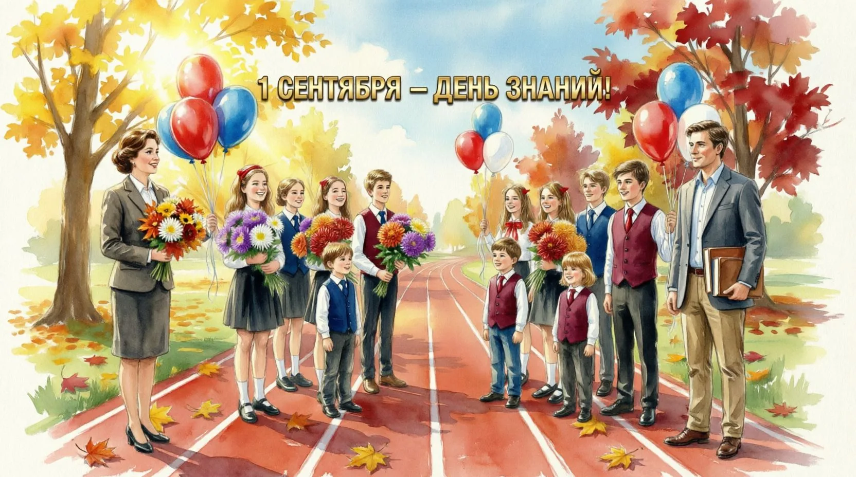 🎉 1 сентября — торжественная линейка!