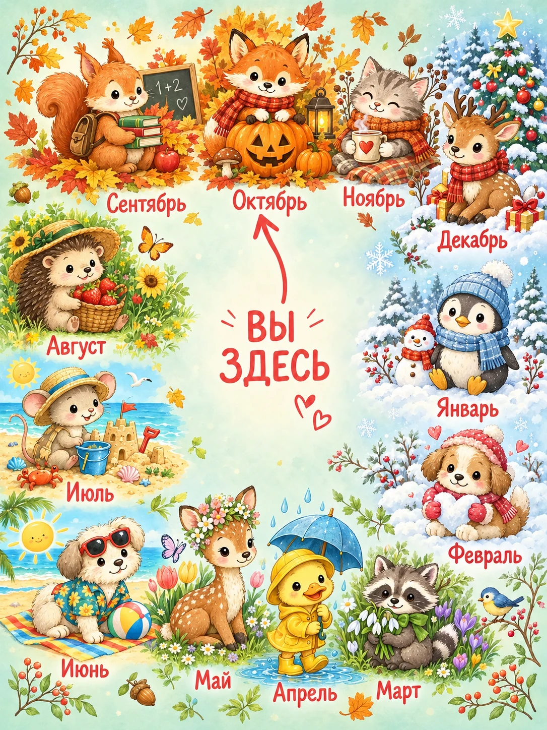 Октябрь - мы здесь! 🍂
