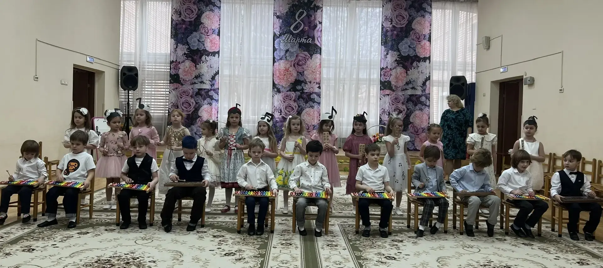 Весенний утренник в честь 8 Марта🌷  В нашем детском саду прошли утренники, посвященные Международном