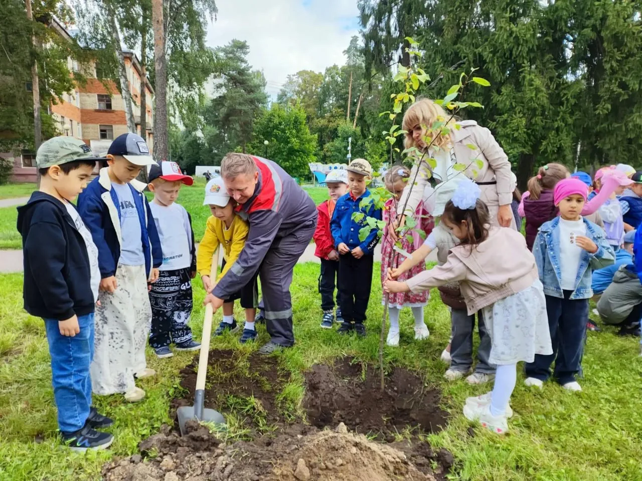 Памятные акции прошли в посёлке Монино 🙏