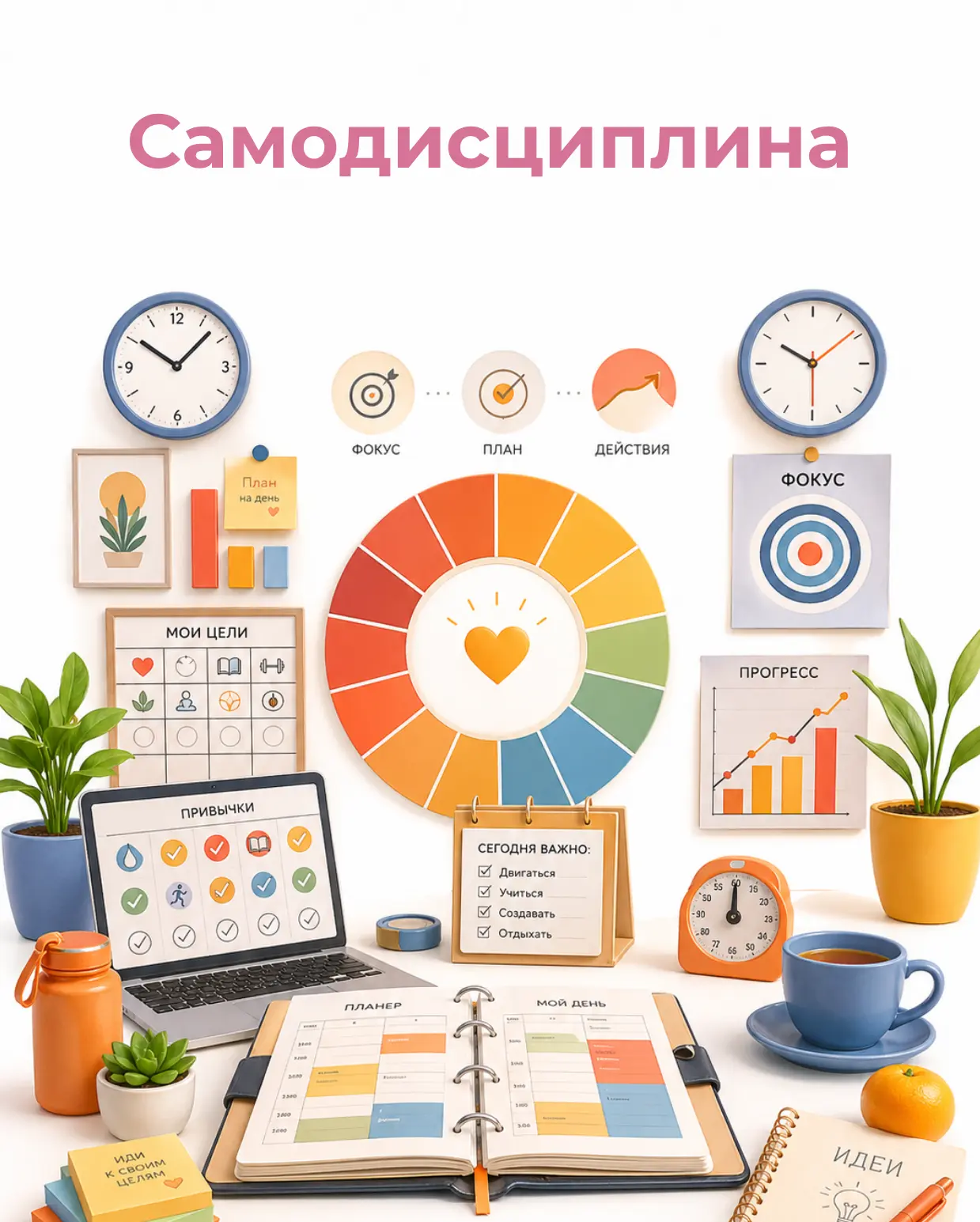 Продолжаем формировать нашу самодисциплину.