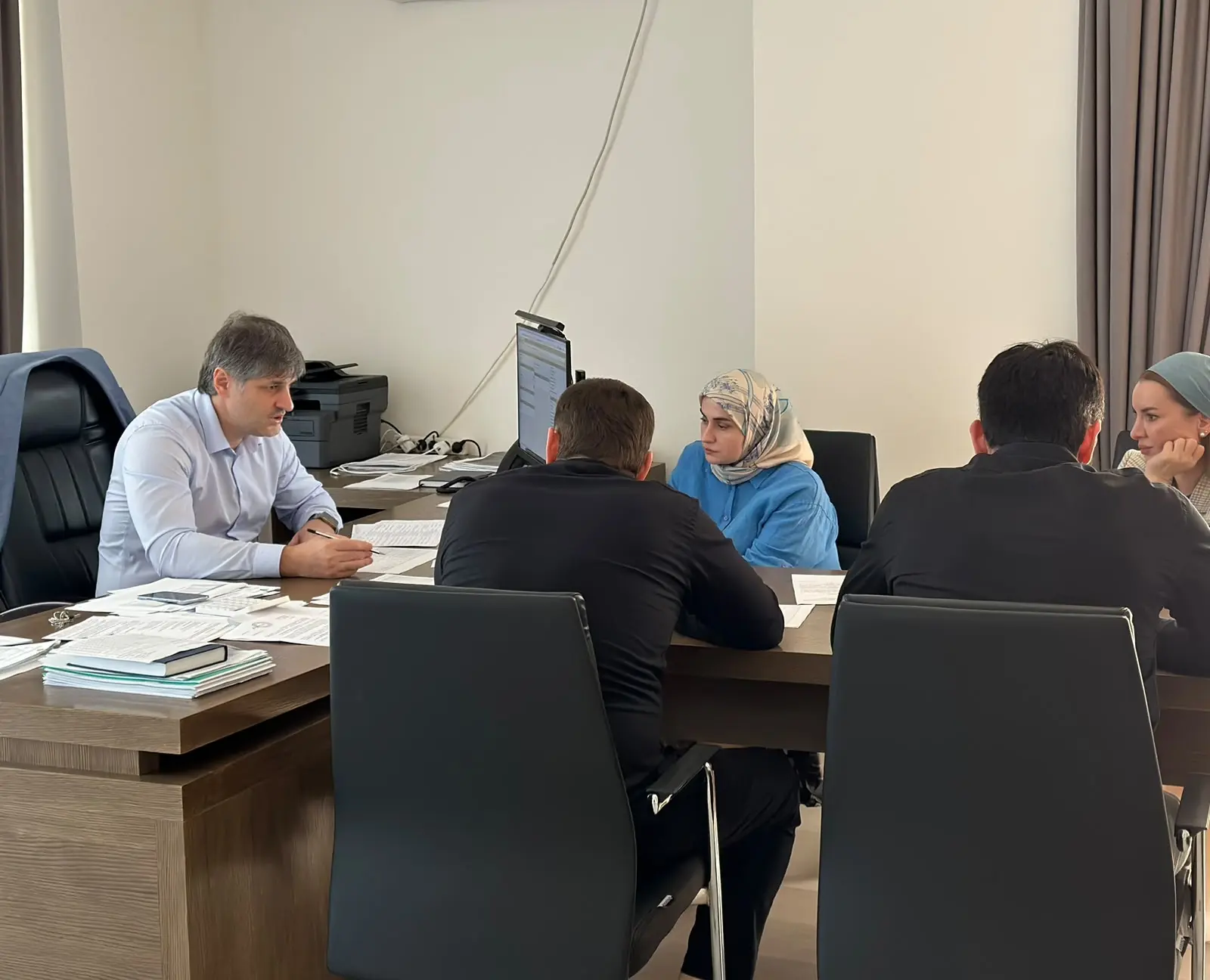В Министерстве имущественных и земельных отношений Чеченской Республики состоялось рабо...