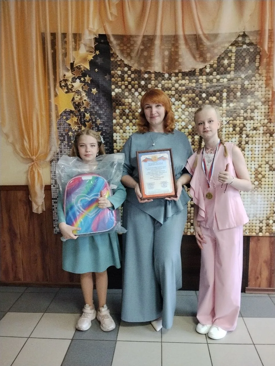 📌Мы поздравляем наших учениц 4 Б класса Гаранову Станиславу и Цветкову Александру с По...