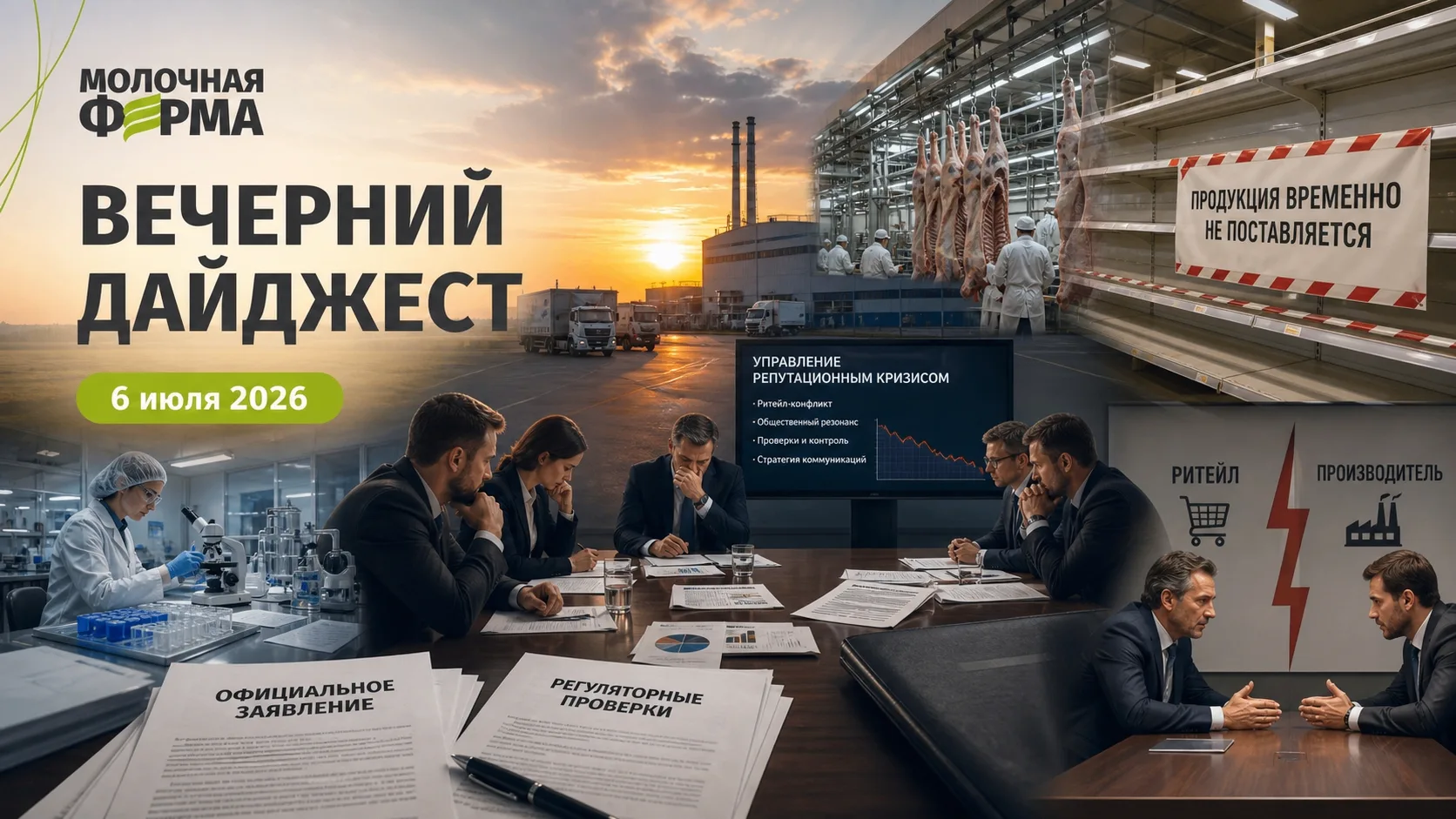 📢 Вечерний дайджест АПК.