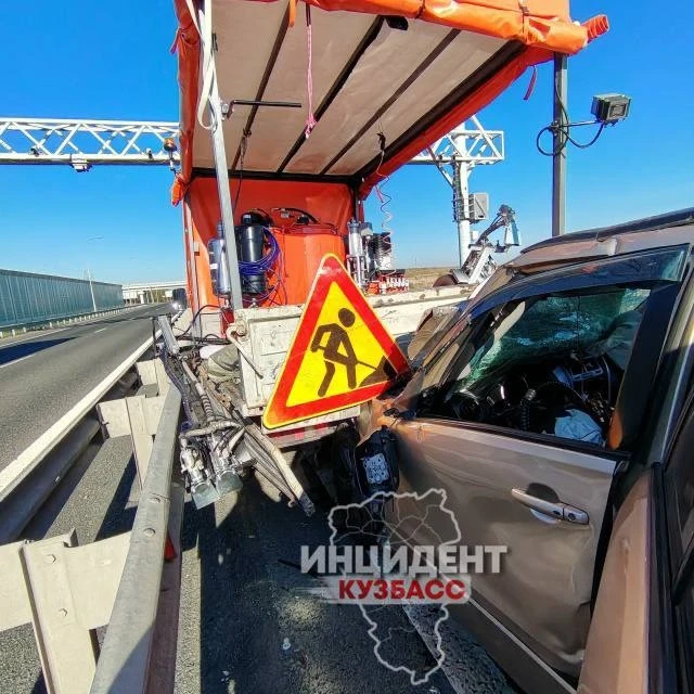 Серьезное ДТП произошло на автодороге обхода города Кемерово