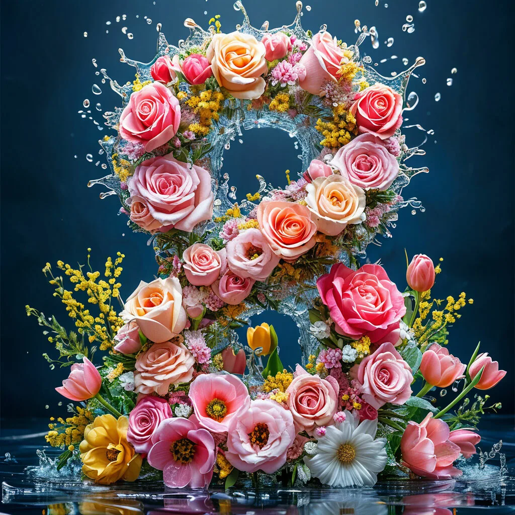 Поздравляем с прекрасным праздником 8 Марта 🌸