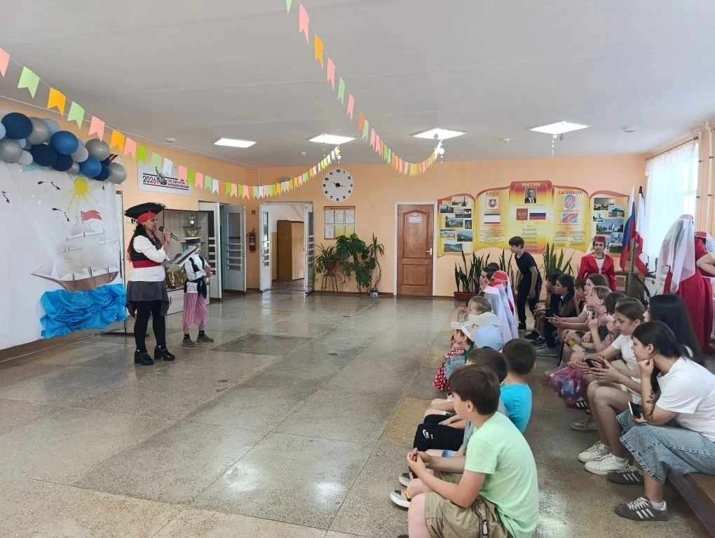 🚢27 мая открыл свои двери школьный оздоровительный лагерь дневного пребывания "Флотили...