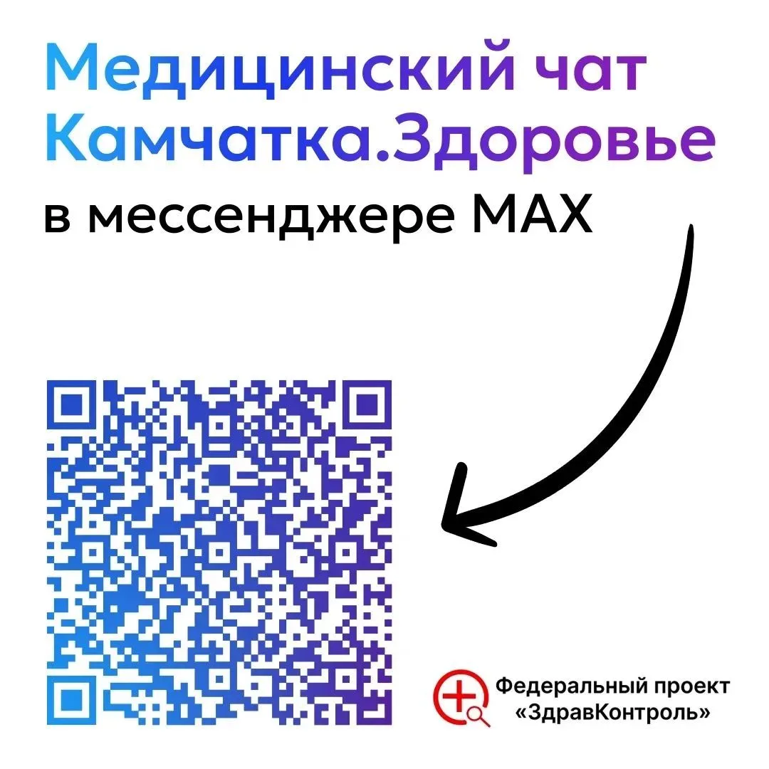 🧑‍⚕ Жителям Елизовского округа доступен медицинский чат Камчатка.Здоровье в мессенджер...