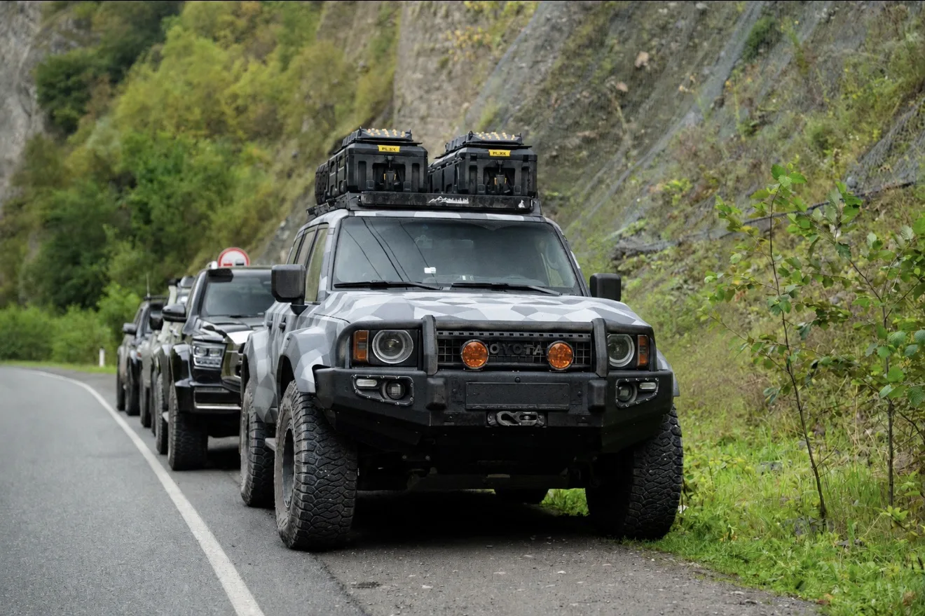 Выкладываем 100-ый пост с путешествия на Северный Кавказ с Toyota LC 250, потому что вы...
