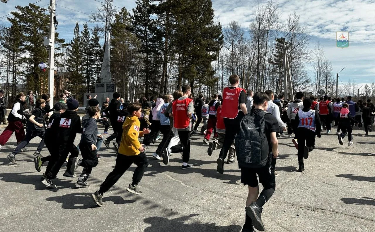 🏃‍♂️В Северобайкальске прошёл легкоатлетический забег, посвящённый 81-летию Победы в Великой Отечест