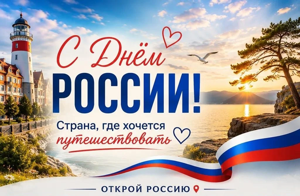 🇷🇺❤️ С Днём России!

Сегодня хочется пожелать не только мира, добра и благополучия, но и времени н