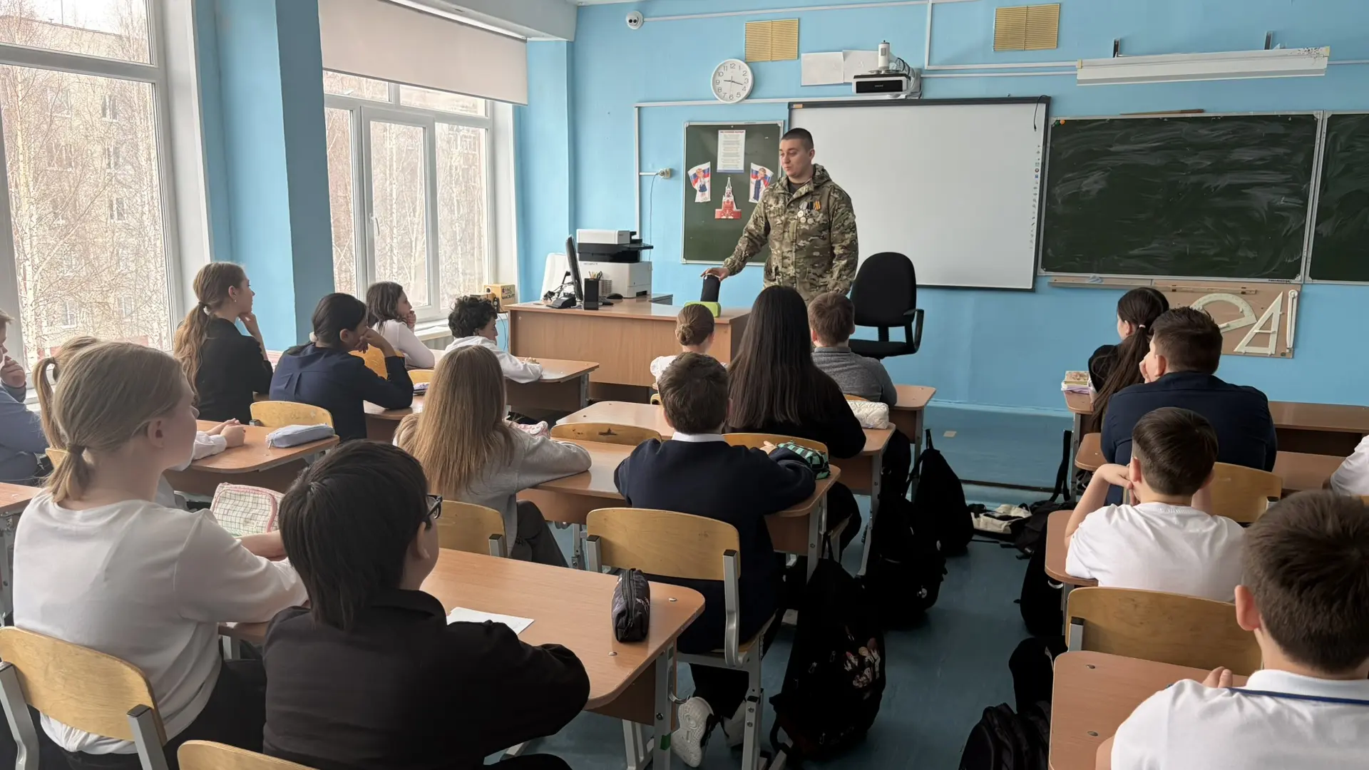 🙌Ученическая неделя добра в Югре!  Наша школа активно принимает участие в неделе добра и сегодняшний