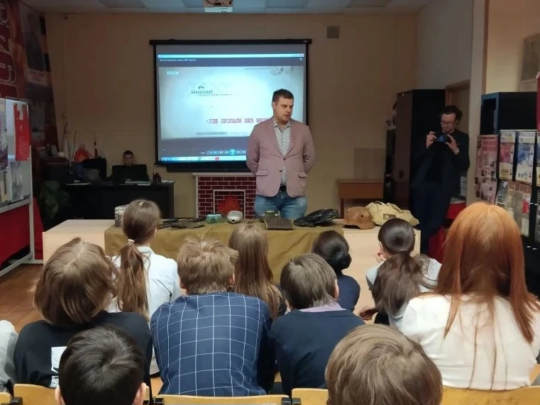 ЗНАКОМСТВО С ПОИСКОВЫМ ОТРЯДОМ «ПАРТИЗАН»  📢 В этом учебном году учащиеся нашей школы дважды встреча
