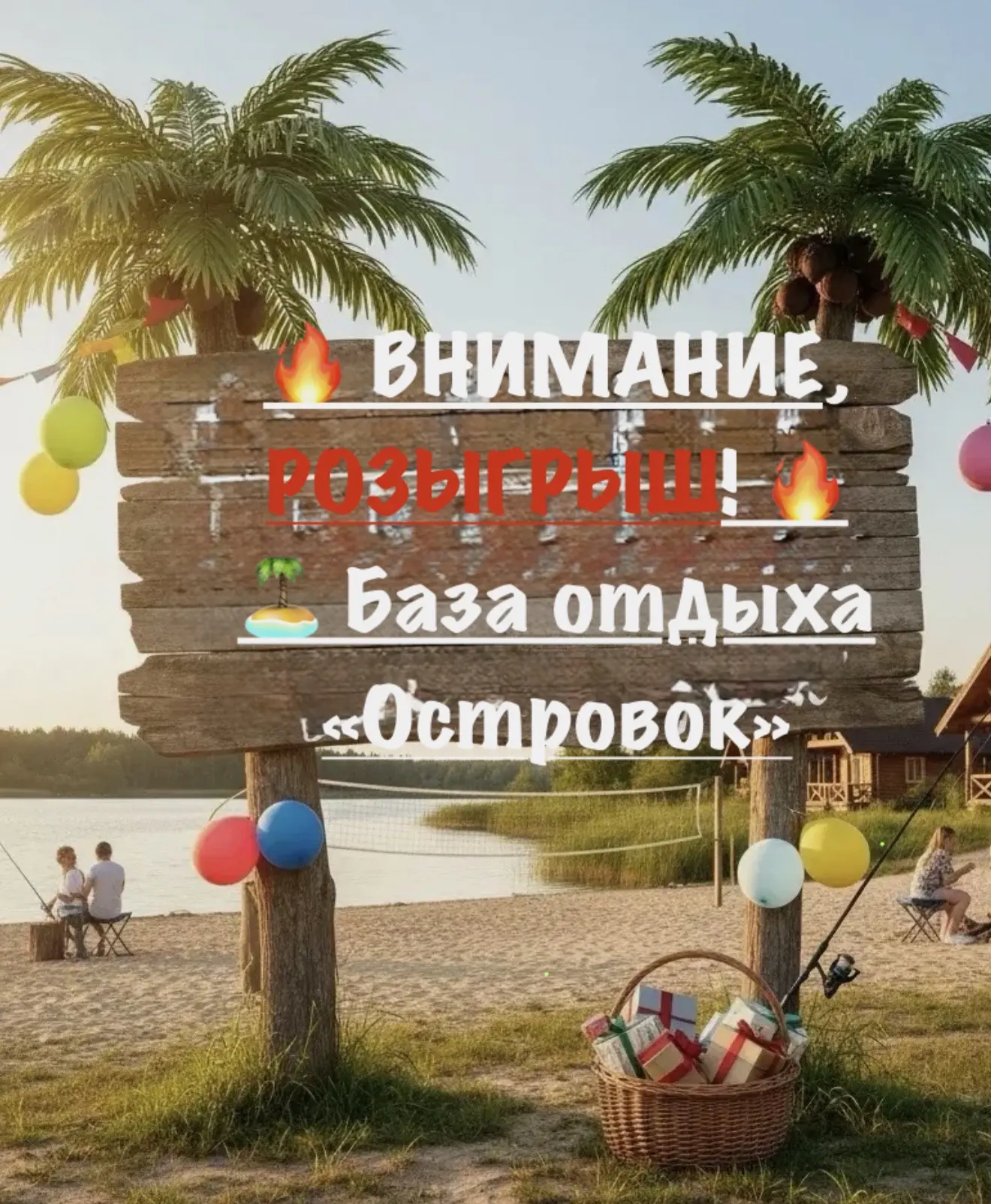 Изображение 1 к публикации «База Отдыха  Островок 🏝️   в Андреевке»