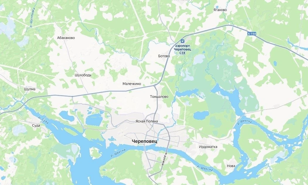 ❗Временные ограничения на прием и выпуск воздушных судов ввели утром в аэропорту Черепо...