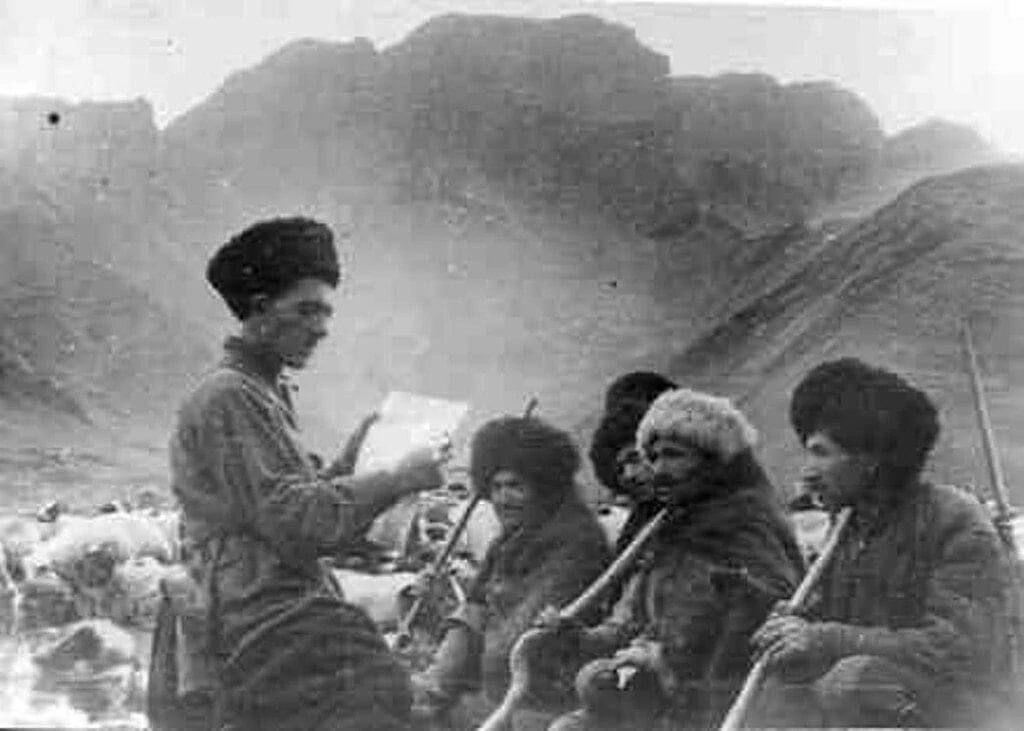 Жители села Хутхул, Агульский район, 1938 год.