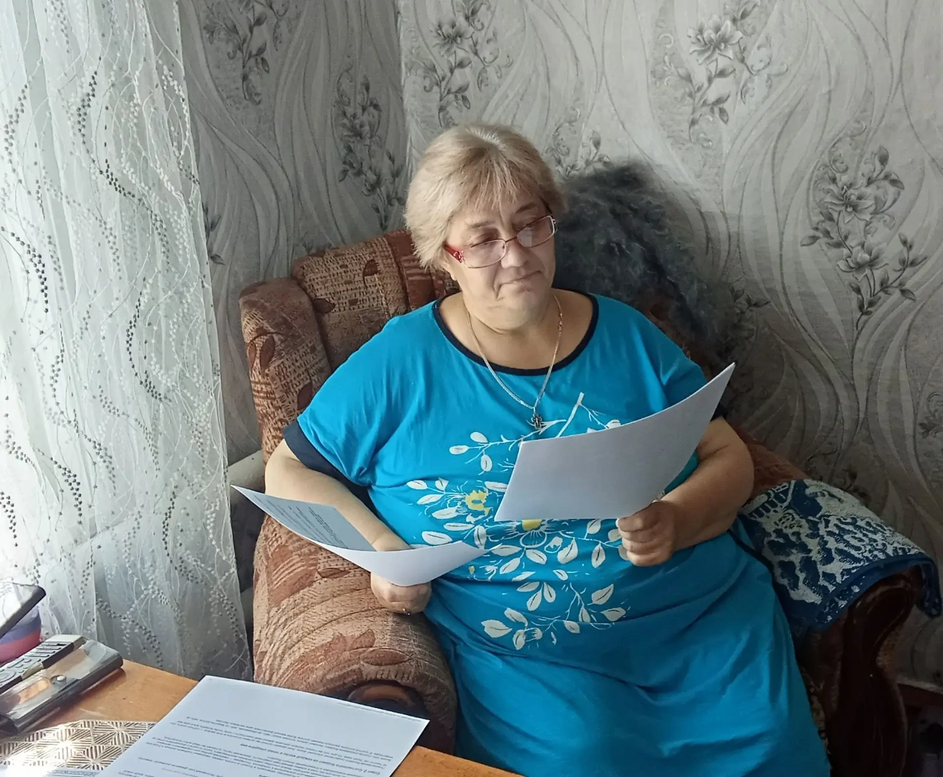 📱 17 июня в д. Дубровка  Октябрьского  сельского  округа  социальный работник Пиляева М. провела за
