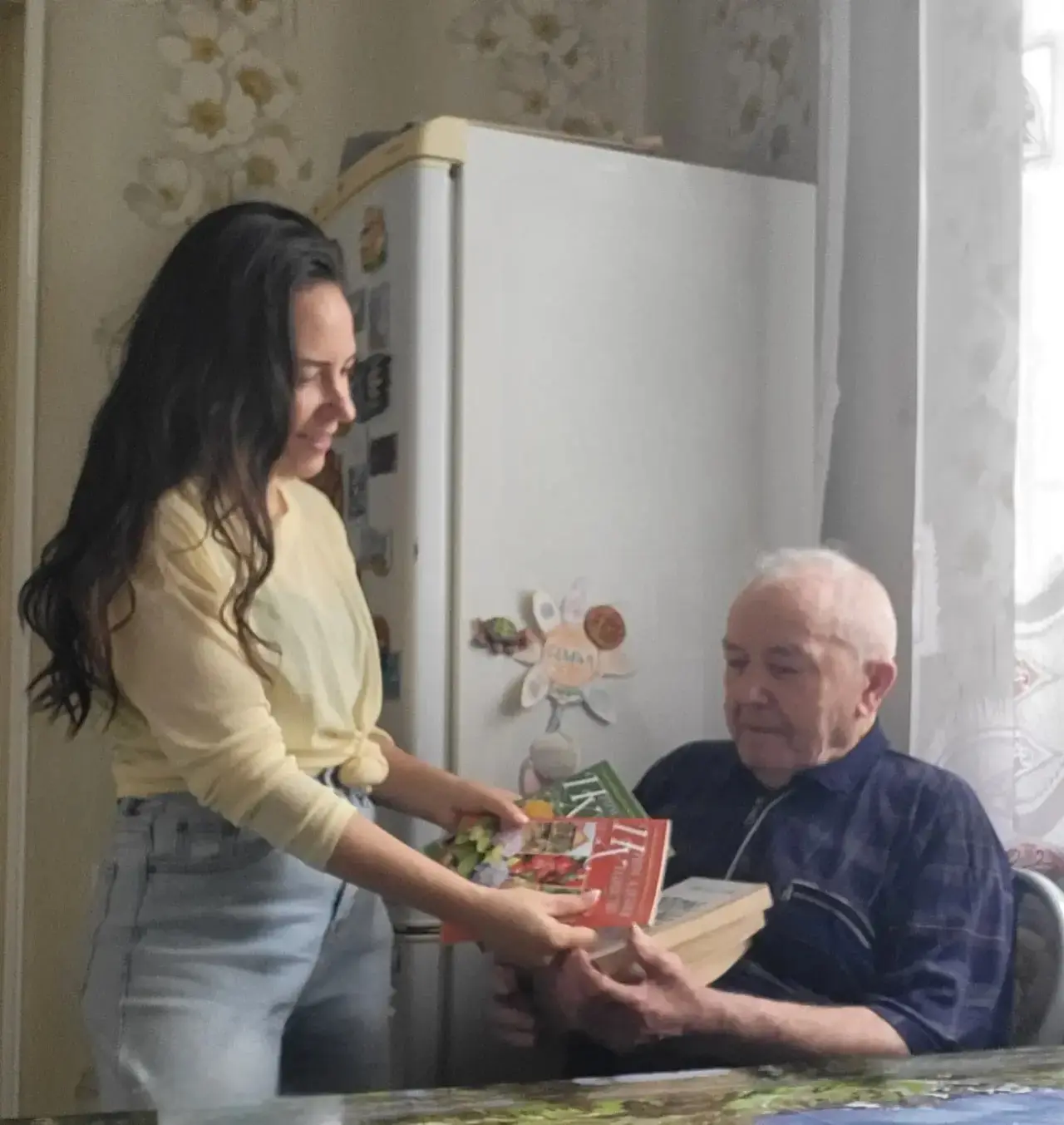 📚✨ К акции «Навести соседа» присоединилась центральная районная библиотека!