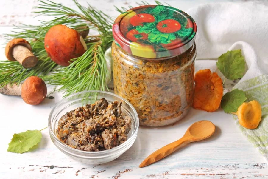 ГРИБНАЯ ИКРА ЧЕРЕЗ МЯСОРУБКУ НА ЗИМУ